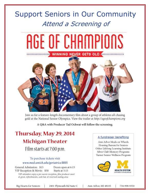 Age of Champions Flyer